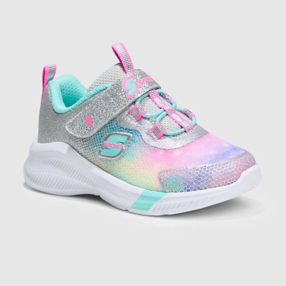 S SPORT BY SKECHERS -  Toddler Girls' Cora Sneakers - Silver